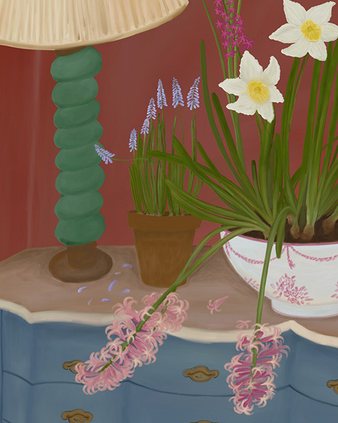 Spring by the Lamp