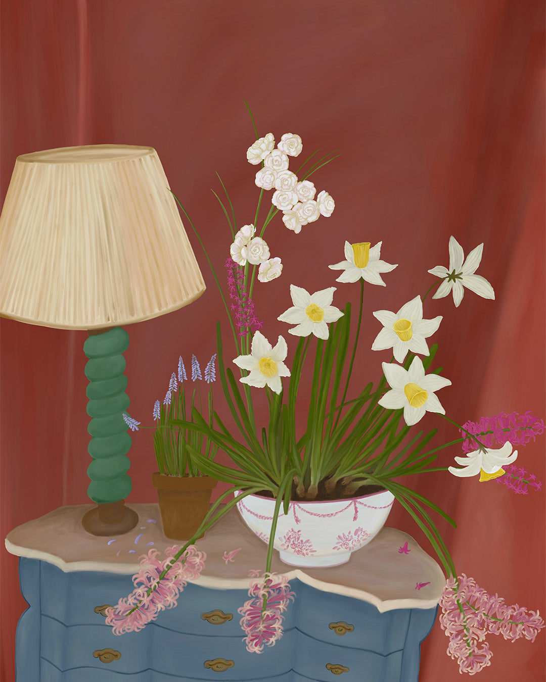 Spring by the Lamp