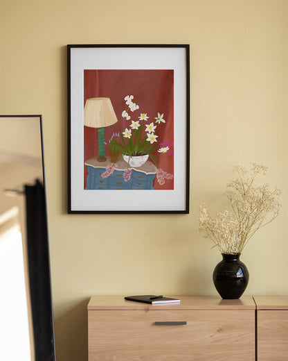 Spring by the Lamp