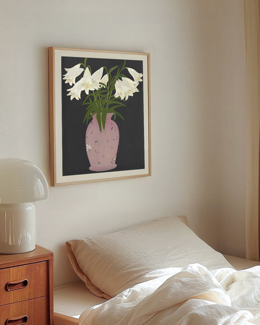 Moon-Kissed Lilies